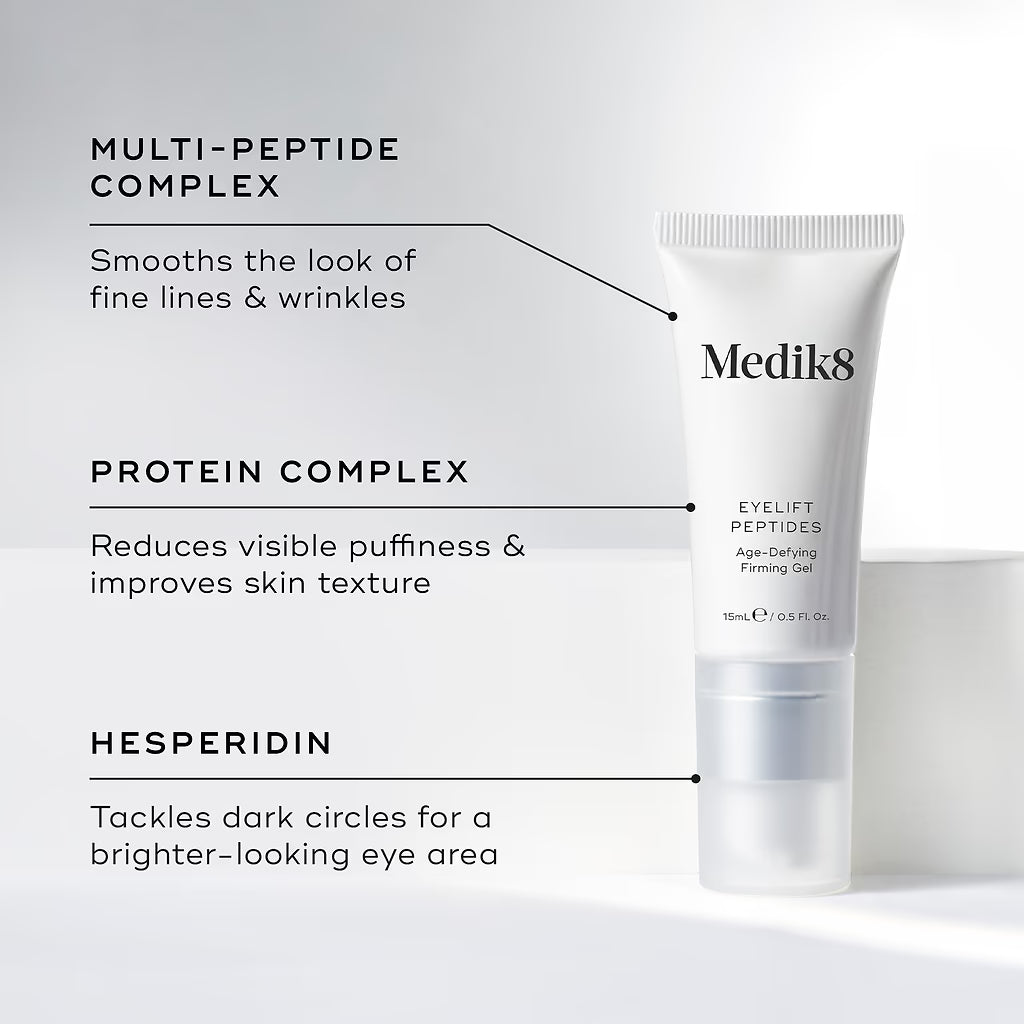 Medik8 Eyelift Peptides Age-Defying Firming Gel 15ml