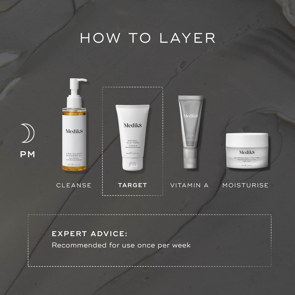 Medik8 NATURAL CLAY MASK™ 75ml