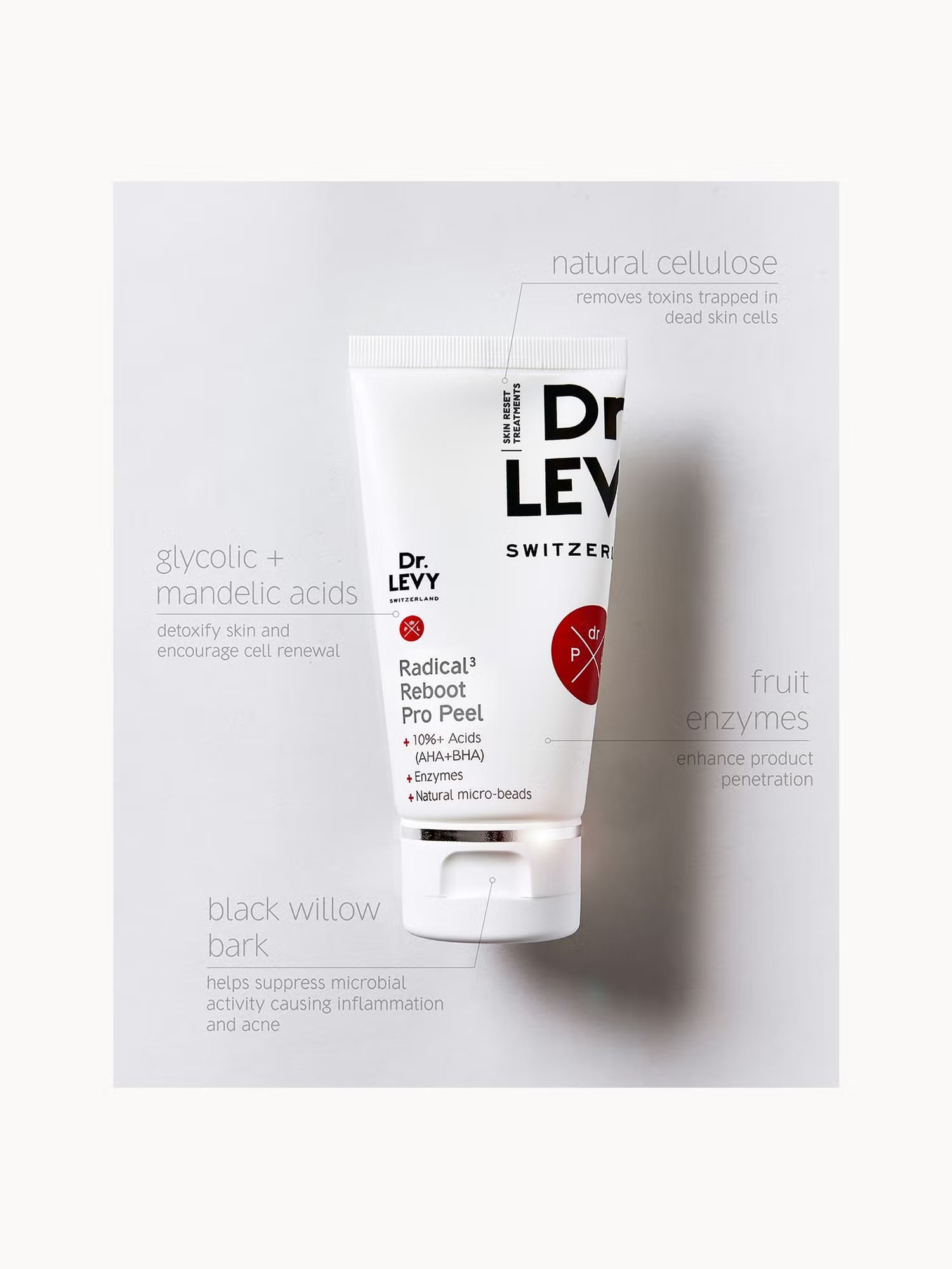 Dr. LEVY Switzerland Radical3 Reboot Pro Peel 50ml